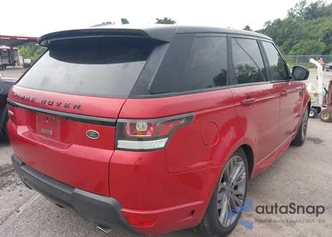 2016 Land Rover Range Rover Sport 3.0L V6 Supercharged Hse из США, поврежденный, VIN SALWS2PF0GA115690